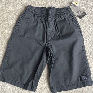 Vans kids Charcoal Elastic-Waist Casual Shorts